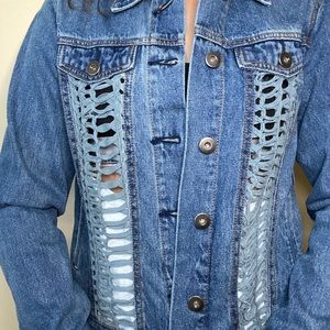 Ripped Jean jacket